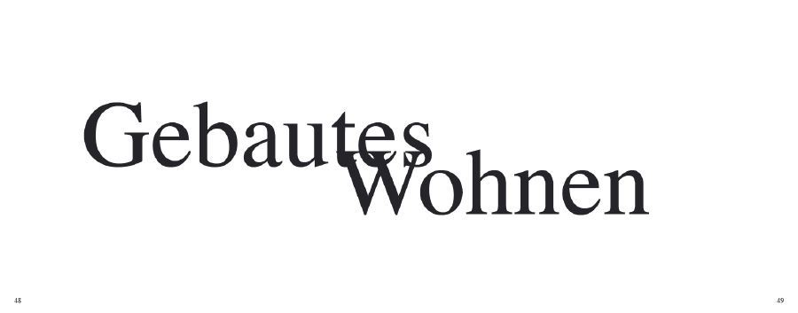 Start gebautes Wohnen